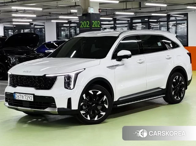 Kia The New Sorento 4th Generation 2024 Белый из Кореи