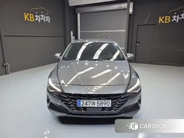 Hyundai Avante (CN7) 2022 Серый из Кореи