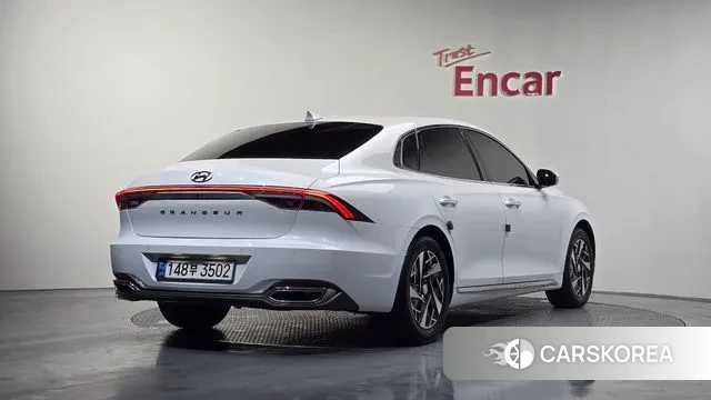 Hyundai The New Grandeur IG Hybrid 2020 Белый из Кореи