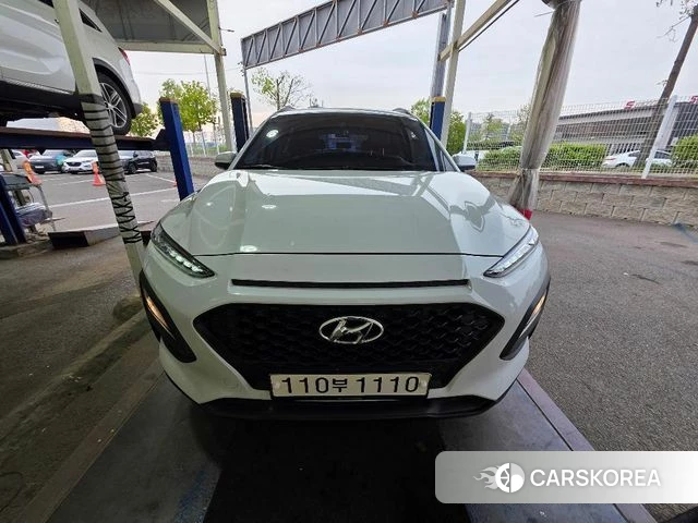 Hyundai Kona 2018 Белый из Кореи