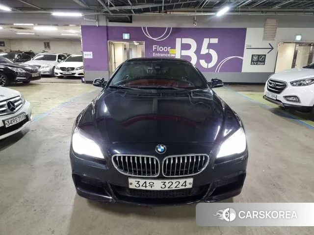 BMW 6 Series (F12) 2018 Синий из Кореи