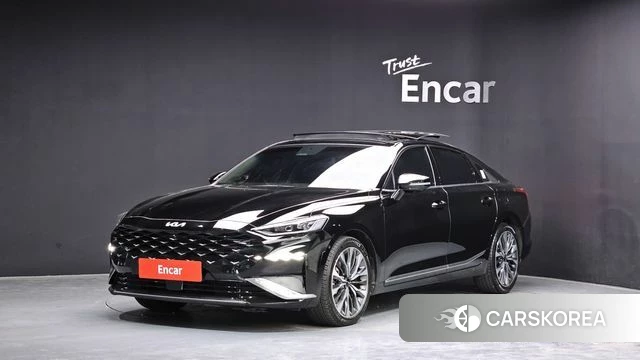 Kia K8 2022 Черный из Кореи