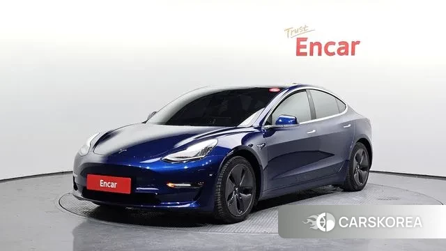 Tesla Model 3 2020 Синий из Кореи
