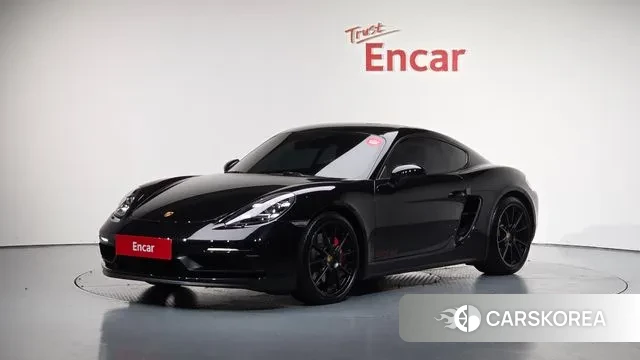 Porsche 718 Cayman 2022 Черный из Кореи