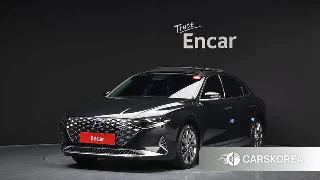 Hyundai The New Grandeur IG Hybrid 2019 Серый из Кореи