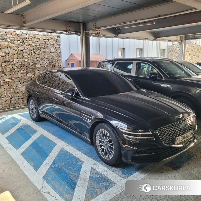 Genesis G80 (RG3) 2020 Черный из Кореи