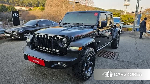 Jeep Gladiator (JT) 2021 Черный из Кореи