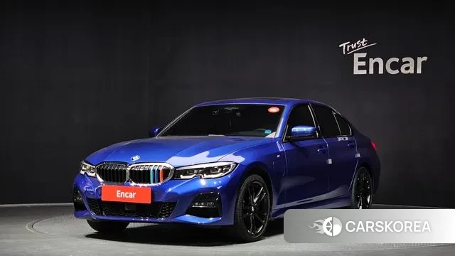 BMW 3 Series (G20) 2021 Синий из Кореи