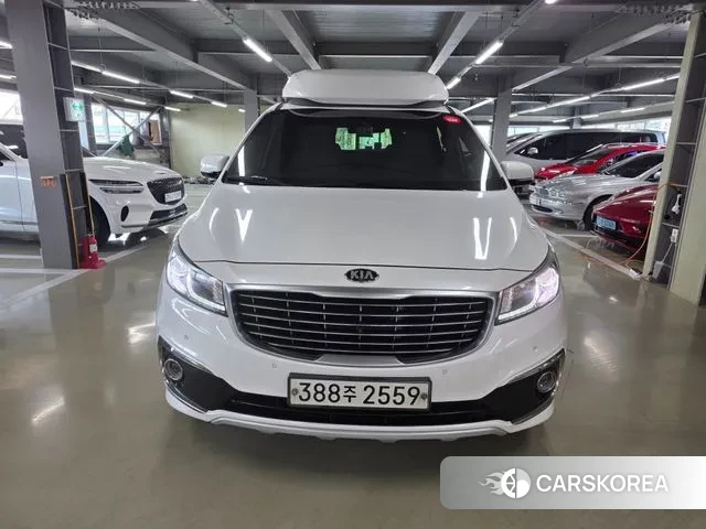 Kia All New Carnival 2018 Белый из Кореи