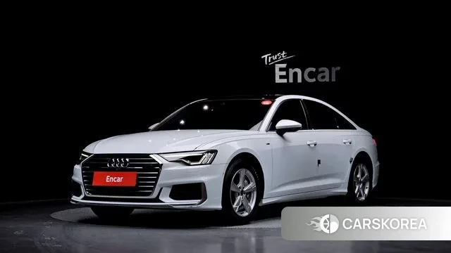Audi A6 (C8) 2021 Белый из Кореи