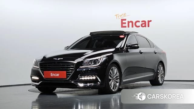 Genesis G80 2018 Черный из Кореи