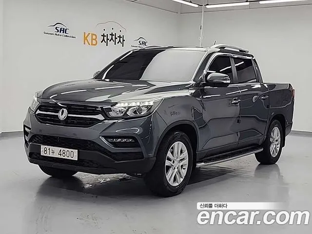 Ssangyong Rexton Sports 2020 Серый из Кореи