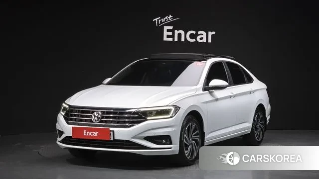 Volkswagen 7th Generation of Jetta 2021 Белый из Кореи