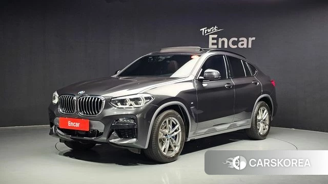 BMW X4 (G02) 2021 Серый из Кореи