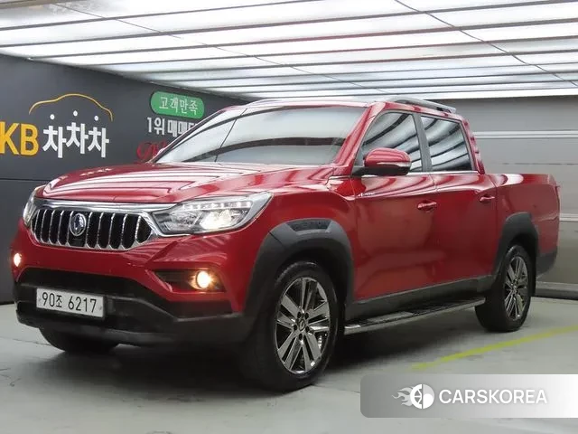 Ssangyong Rexton Sports Cannes 2019 Красный из Кореи