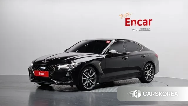 Genesis G70 2018 Черный из Кореи