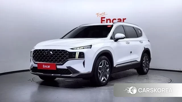 Hyundai The New Santa Fe 2022 Белый из Кореи