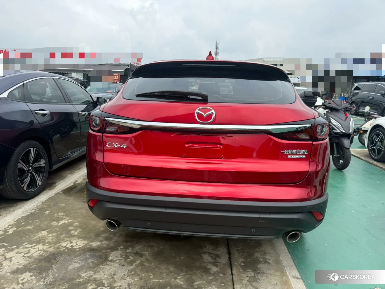 Mazda CX-4 2020 Красный из Китая