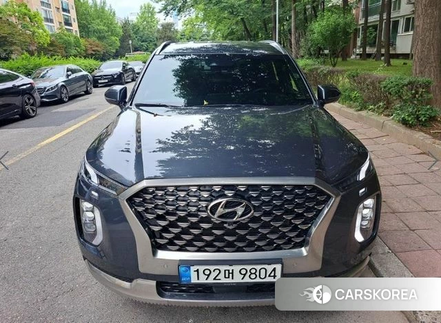 Hyundai Palisade 2022 Серый из Кореи