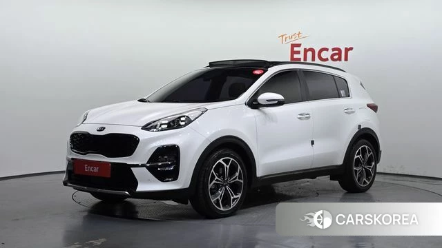 Kia Sportage The Bold 2018 Белый из Кореи