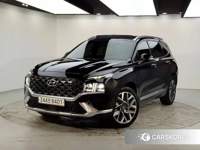 Hyundai The New Santa Fe 2020 Черный из Кореи