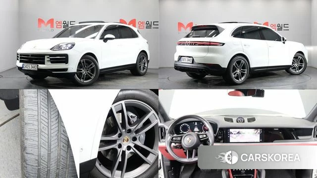 Porsche Cayenne (PO536) 2024 Белый из Кореи