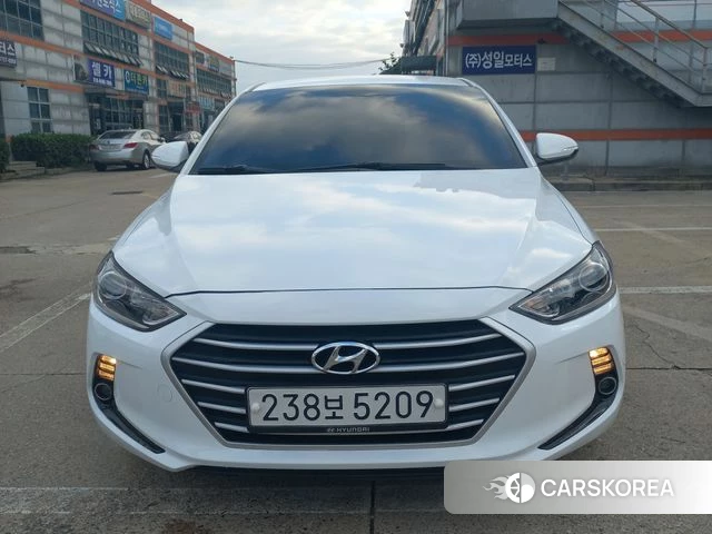 Hyundai Avante AD 2018 Белый из Кореи