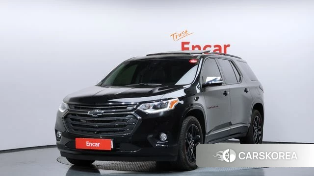 Chevrolet (GM Daewoo) Traverse 2021 Черный из Кореи