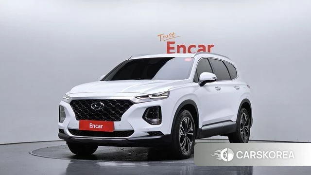 Hyundai Santa Fe TM 2020 Белый из Кореи