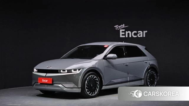 Hyundai Ionic 5 2022 Серебристо-серый из Кореи