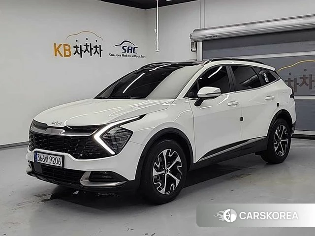 Kia Sportage 5th Generation Hybrid 2021 Белый из Кореи