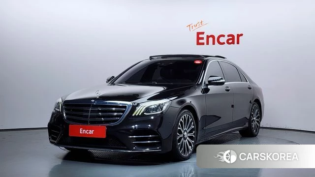 Mercedes-Benz S-Class W222 2018 Черный из Кореи