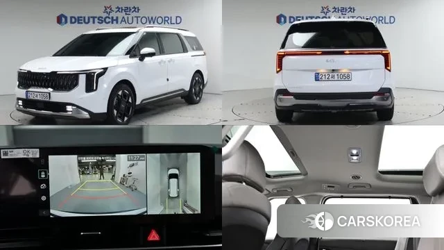 Kia The New Carnival 4th Generation 2025 Белый из Кореи