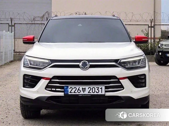 Ssangyong Beautiful Korando 2021 Белый из Кореи
