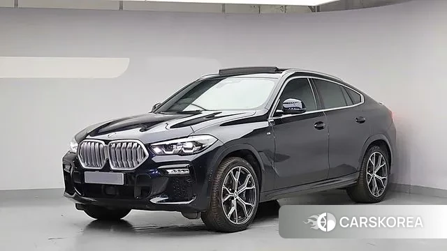 BMW X6 (G06) 2020 Черный из Кореи