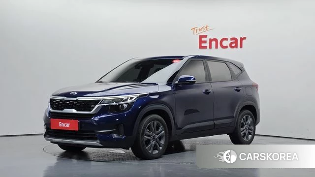 Kia Seltos 2020 Синий из Кореи