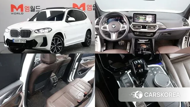 BMW X3 (G01) 2023 Белый из Кореи