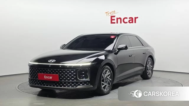 Hyundai Grandeur Hybrid (GN7) 2023 Черный из Кореи