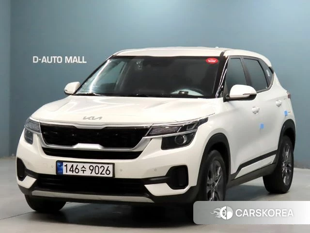 Kia Seltos 2021 Белый из Кореи