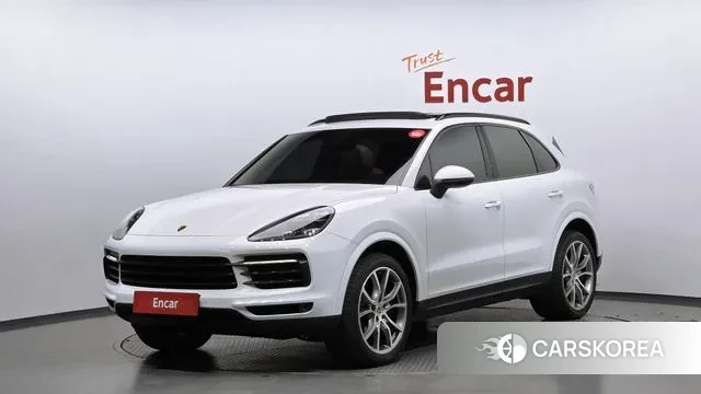 Porsche Cayenne (PO536) 2019 Белый из Кореи