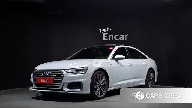 Audi A6 (C8) 2023 Белый из Кореи