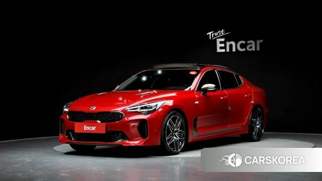 Kia Stinger Meister 2021 Красный из Кореи