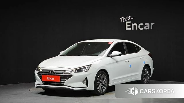 Hyundai The New Avante AD 2019 Белый из Кореи