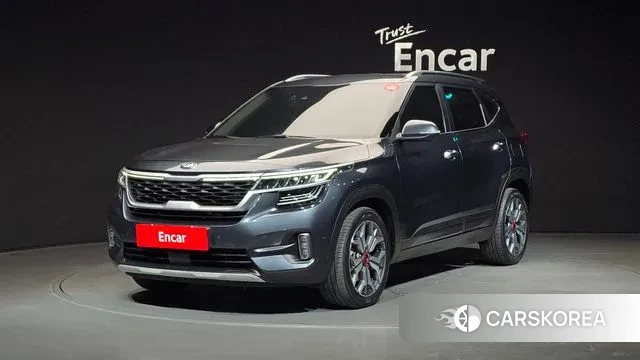 Kia Seltos 2020 Серый из Кореи