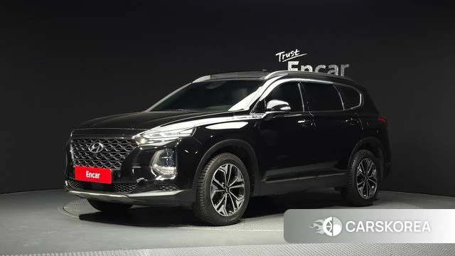 Hyundai Santa Fe TM 2019 Черный из Кореи
