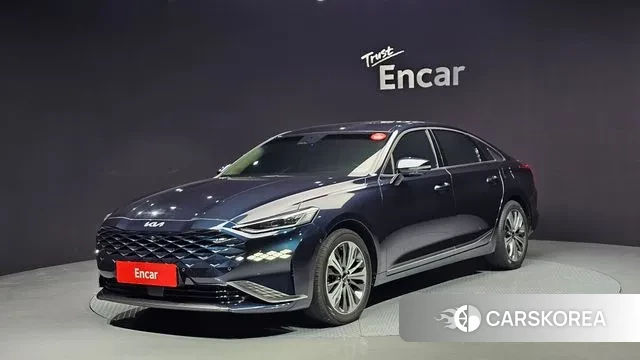 Kia K8 2021 Синий из Кореи