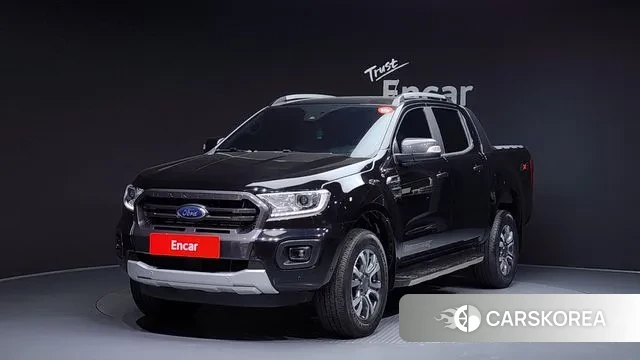Ford Ranger 3rd Generation 2021 Черный из Кореи