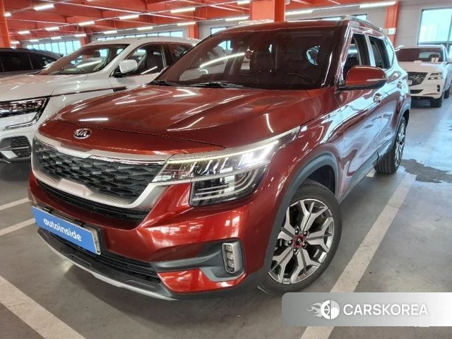 Kia Seltos 2019 Красный из Кореи
