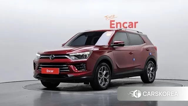Ssangyong Beautiful Korando 2019 Красный из Кореи