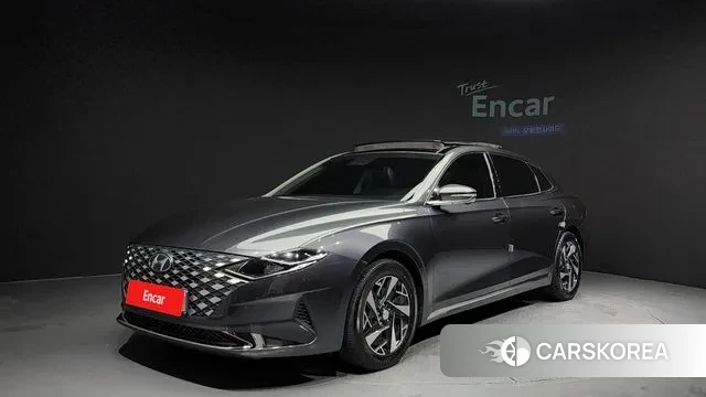 Hyundai The New Grandeur IG Hybrid 2021 Серый из Кореи